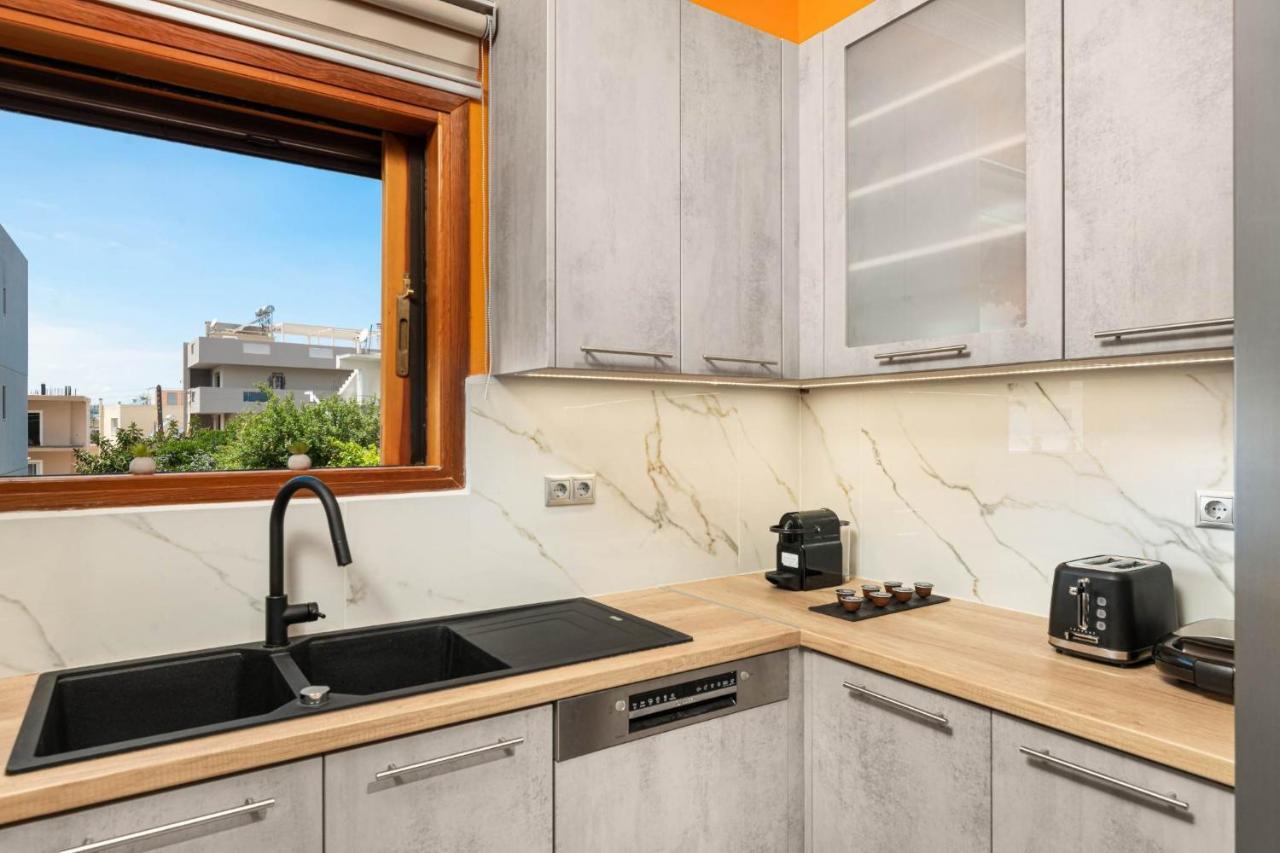 Somine Apartment Chania 干尼亞 外观 照片